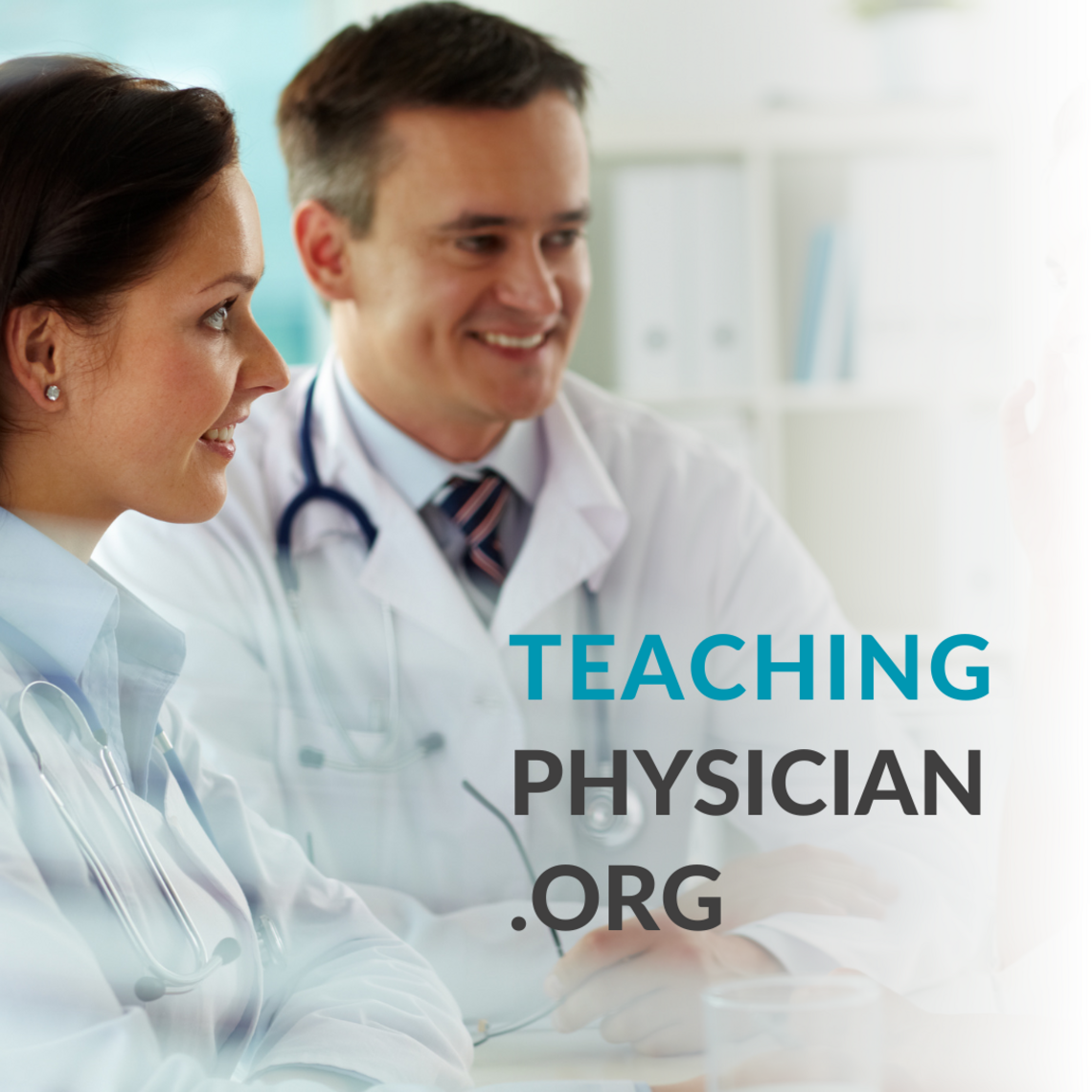 Teaching Physicians . org website tile