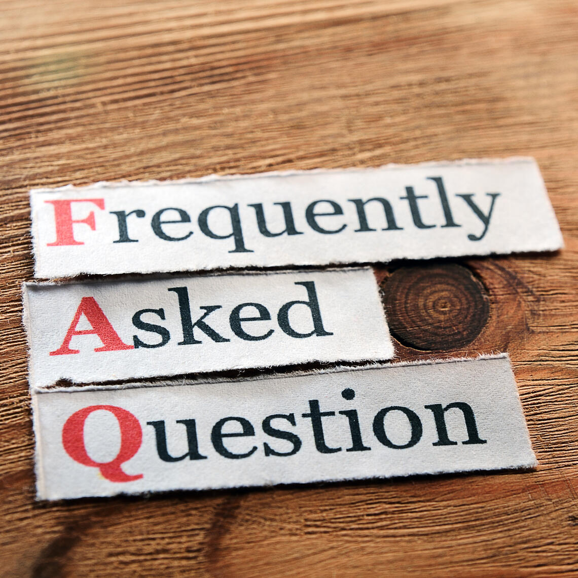 frequently asked question