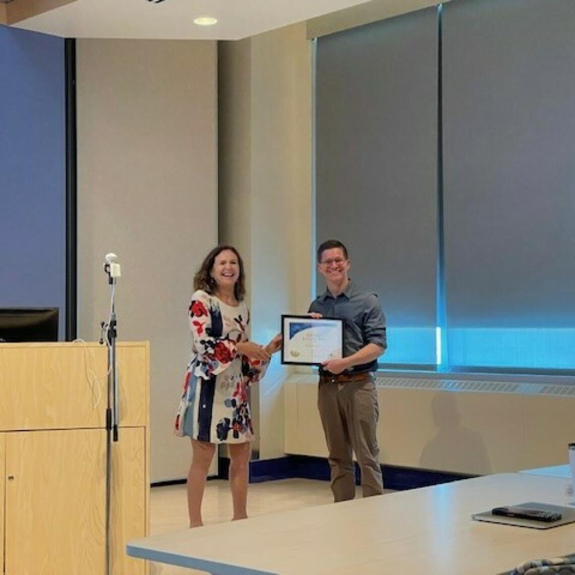 Christopher Novak, Canadian Paediatric Society, Early Career Pediatrician Award