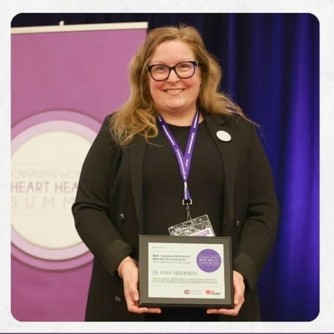 Kara Nerenberg, Canadian Women’s Heart, Brain and Vascular Health, Mid-Career Investigator Award