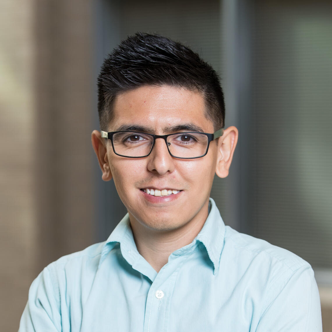 Portrait shot of postdoctoral fellow Daniel