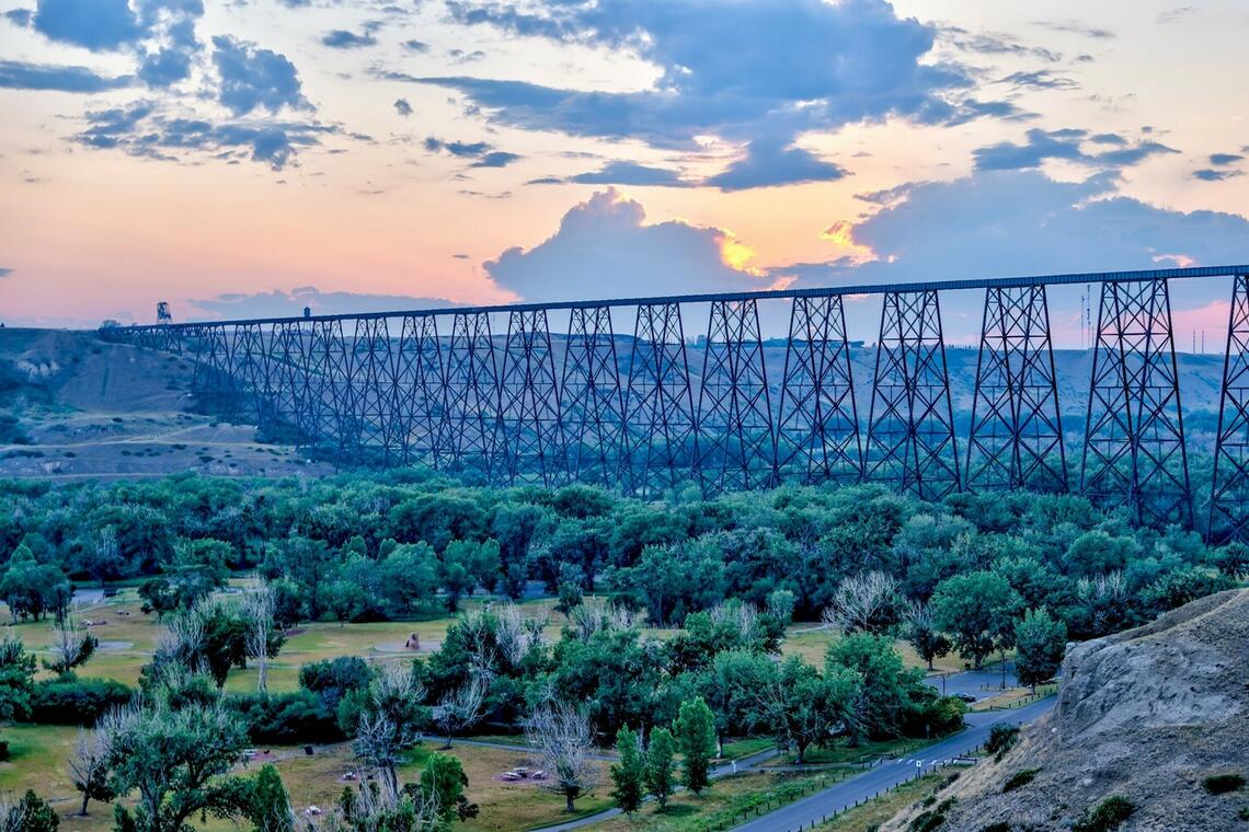 The Lethbridge bridge