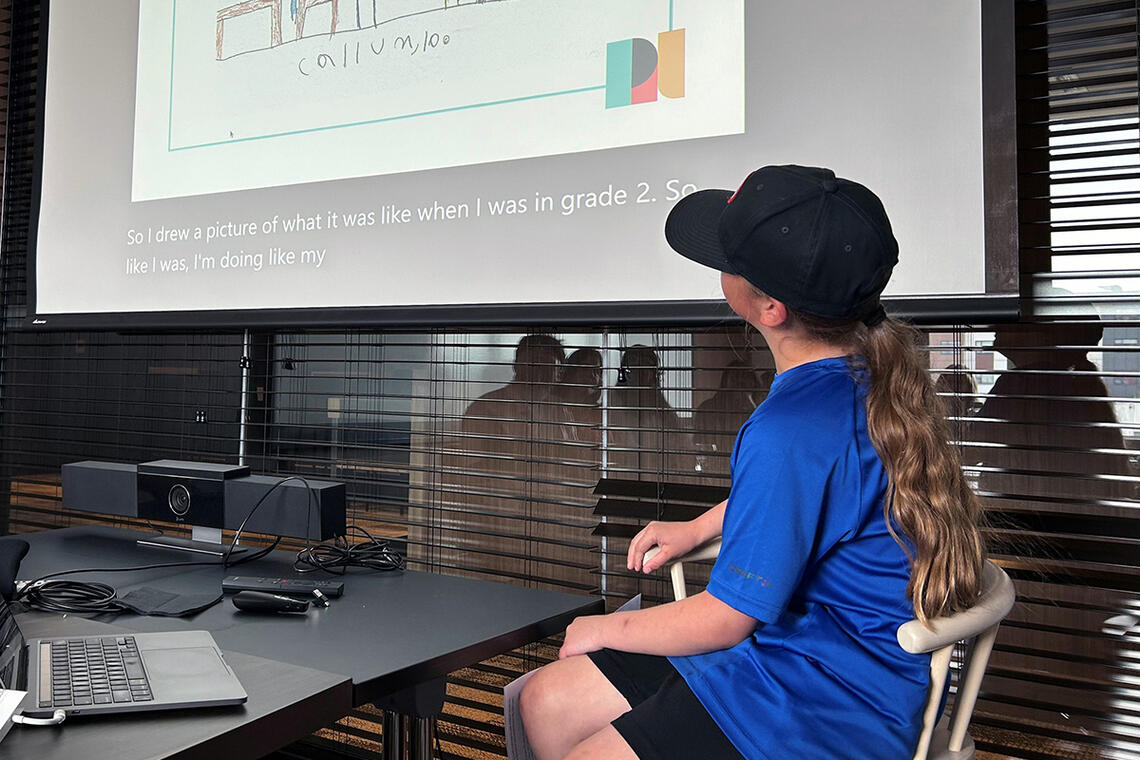 11-year-old Callum Heathcote provides important input as a research partner with the Precision Neurodevelopment Lab at UCalgary.