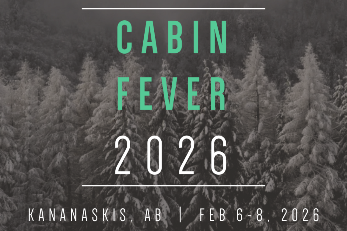 Cabin Fever Logo and date
