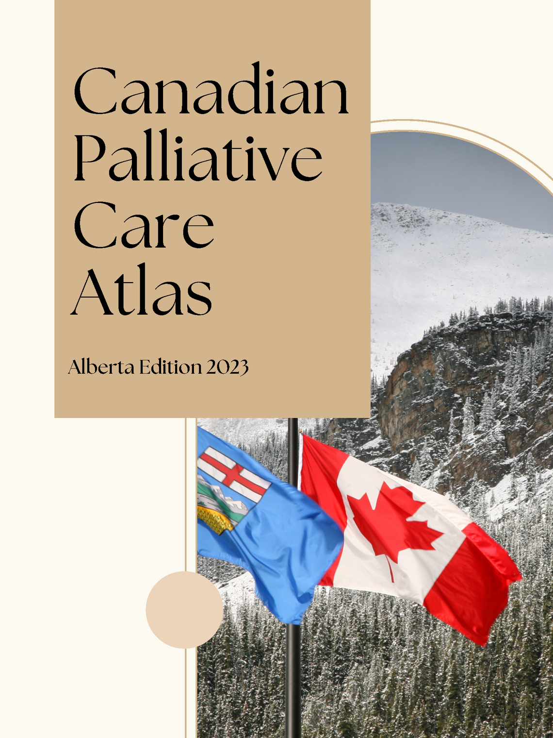 image of cover page of the Alberta Palliative Care Atlas report