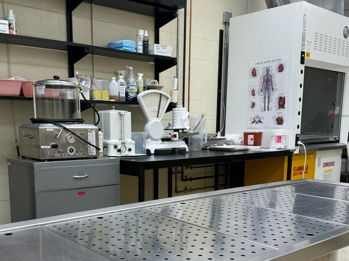 SPL Embalming Room