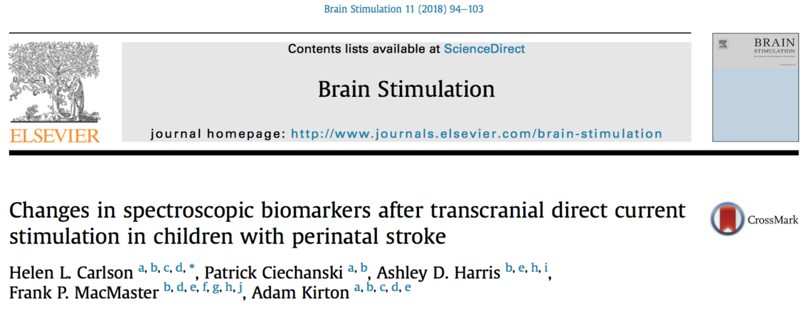 Neurometabolite changes after tDCS