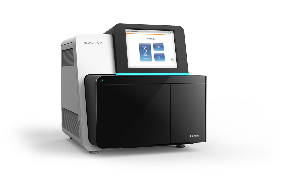 Illumina NextSeq 500, image courtesy of Illumina, Inc.