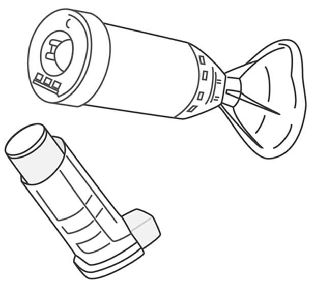 MDI with Mask and Spacer image MDI with Mask and Spacer image