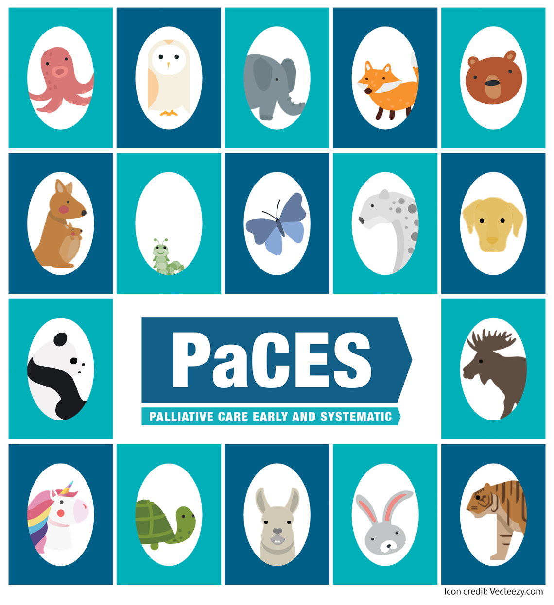 PaCES animal collage