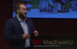 Brandon Craig, CPSP PhD/MD Candidate gives invited TEDx talk at MacEwan University