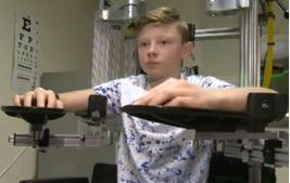 Robotic device helps young stroke victims