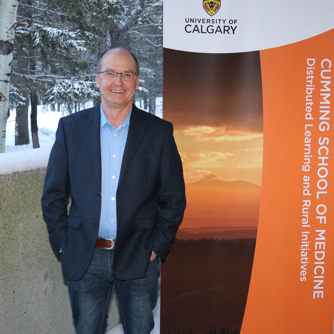 Dr. Brian Siray wins the 2020 Dr. Ian Bennet Meritorious Service Award