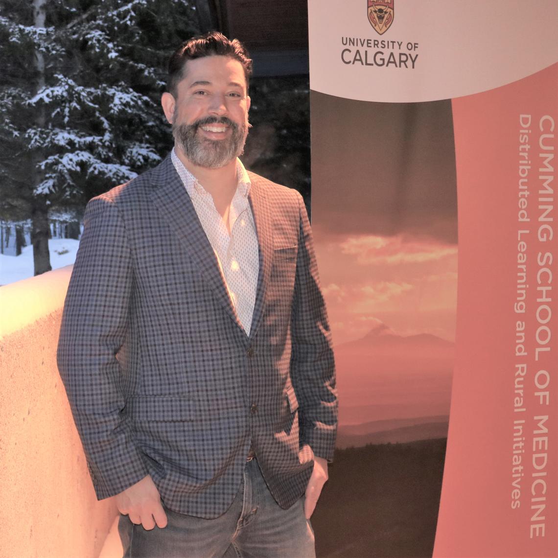 Dr. Gavin Parker, recipient of the 2020 UME Rural Inspiration Award