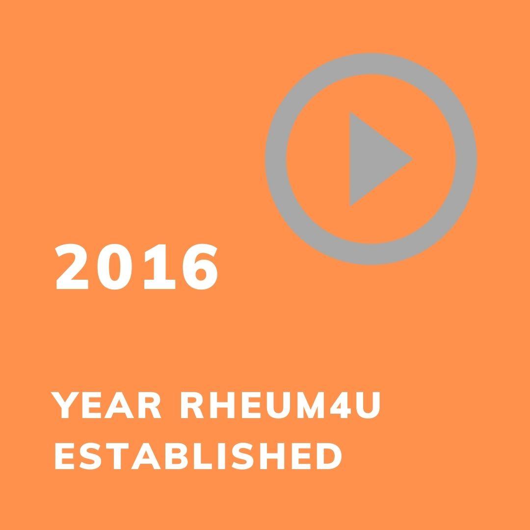 Rheum4U was established in 2016