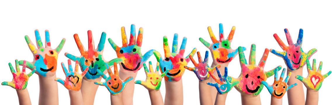 Childrens hands