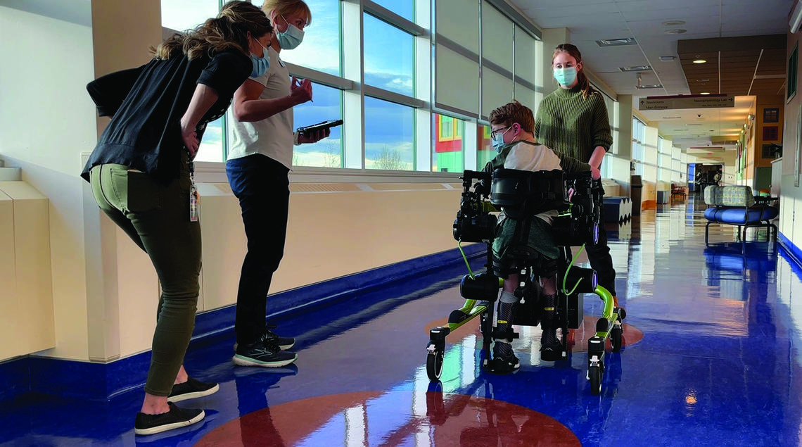 Trexo robotic gait trainer