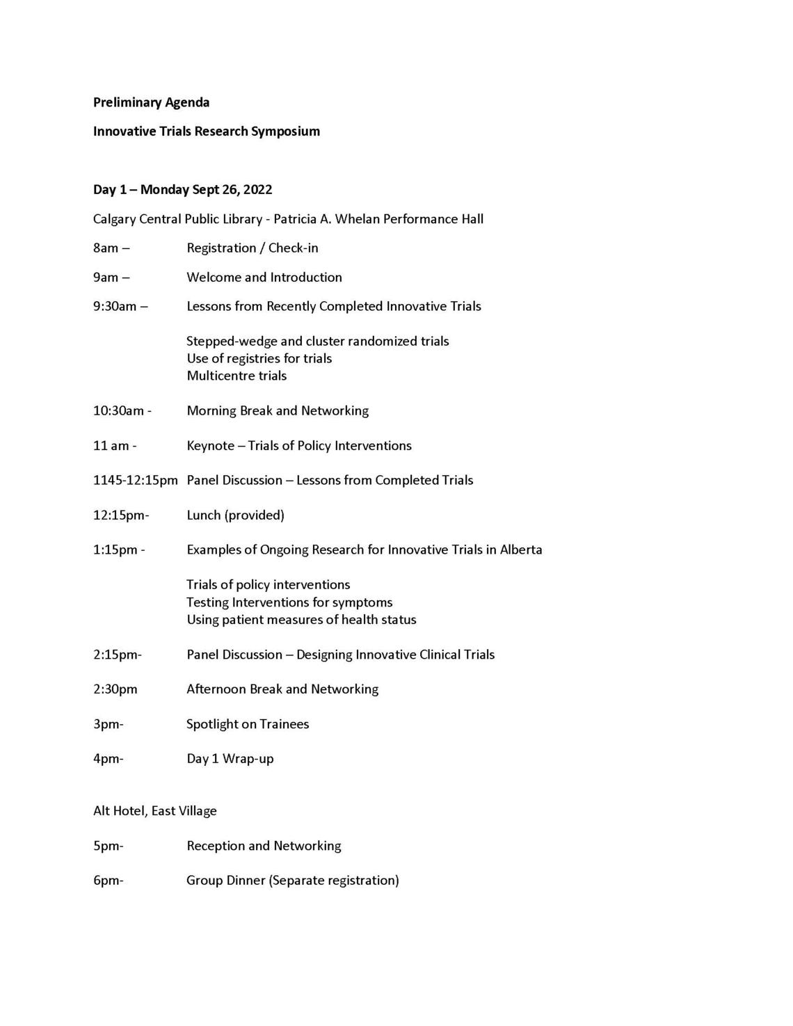 copy of day one agenda