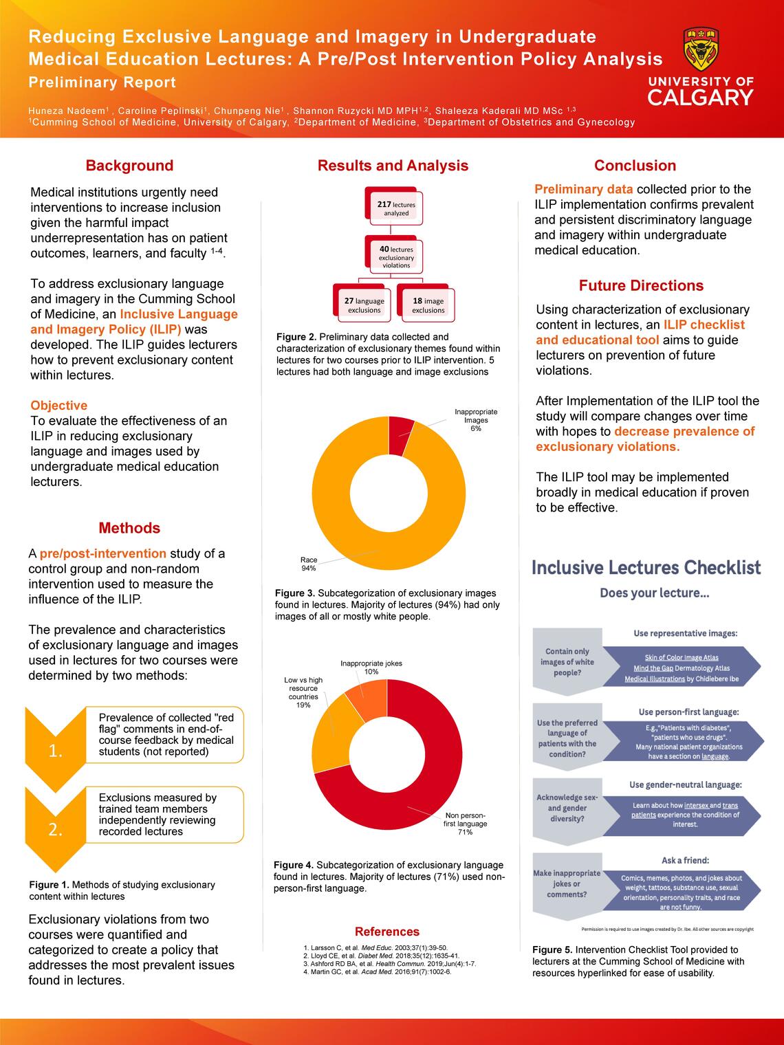 Reducing Exclusive Language and Imagery in Undergraduate Medical Education Lectures: A Pre/Post Intervention Policy Analysis