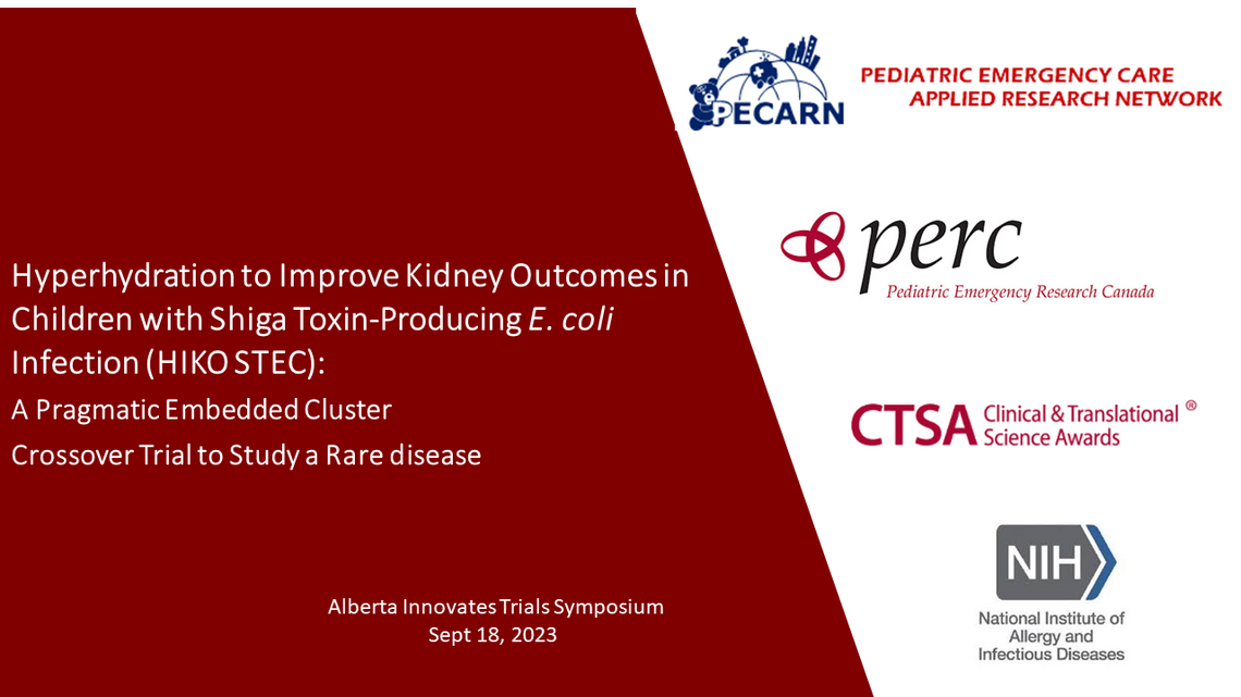 Title page of Dr. Stephen Freedman's presentation. Use of pragmatic embedded clues