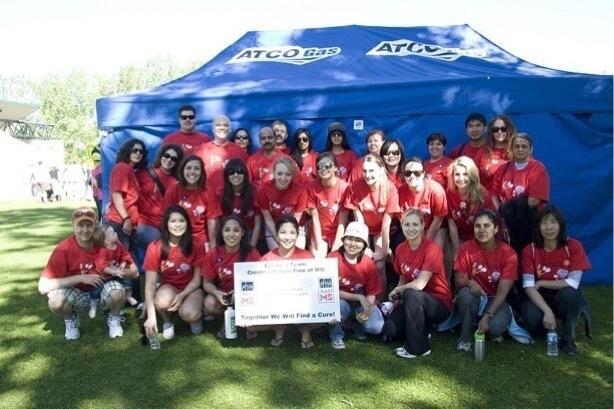 MS walk 2010