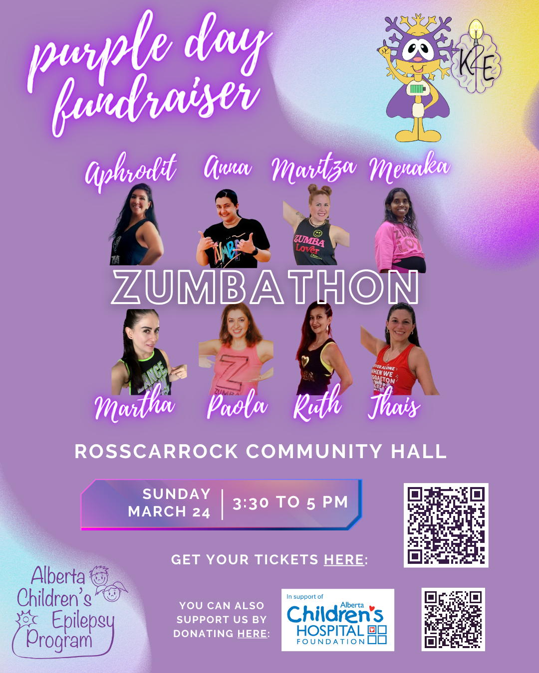 Purple Day Fundraiser poster2