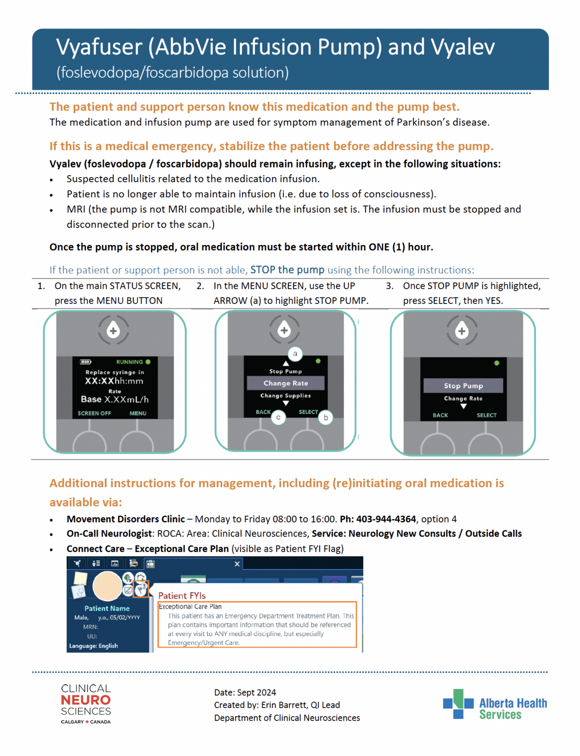 Vyafuser (AbbVie Infusion Pump) and Vyalev 
