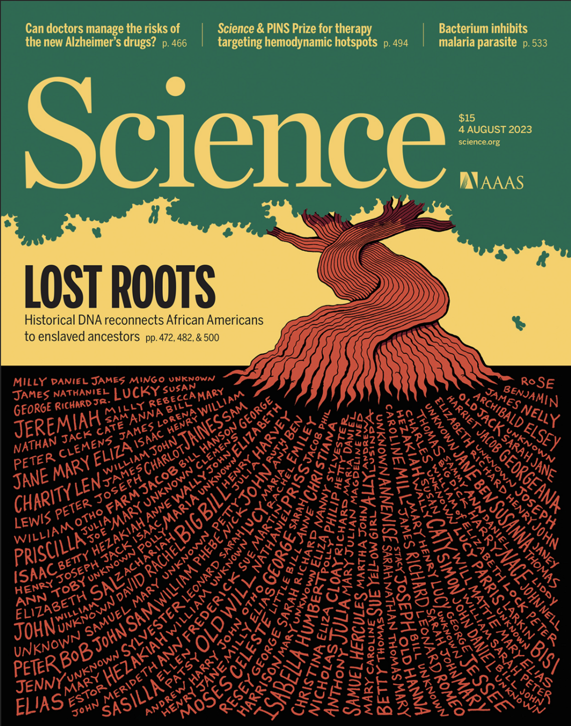 Science cover page