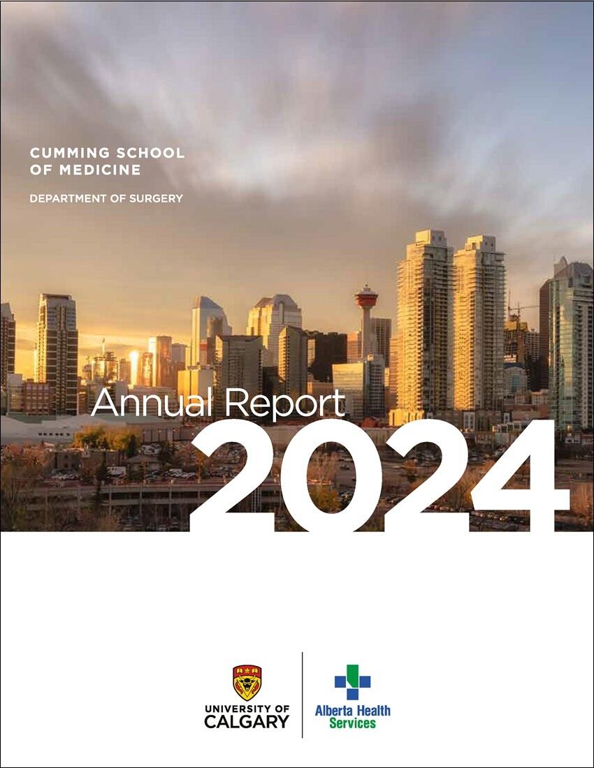 2024 Annual Report for the Department of Surgery