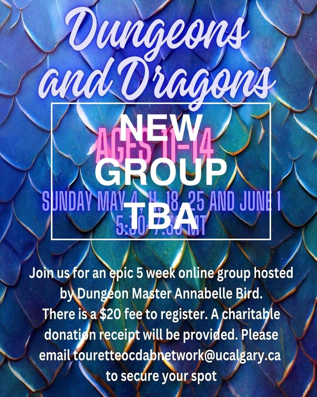 Group poster TBA
