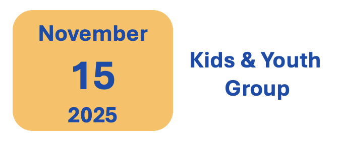 November 15, 2025 Kids Group