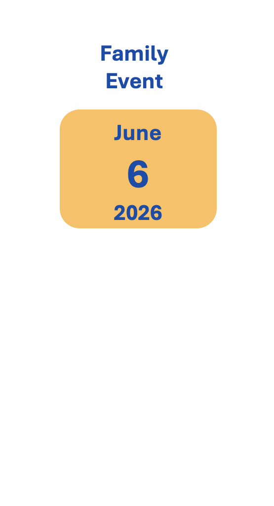 Family Event June 6