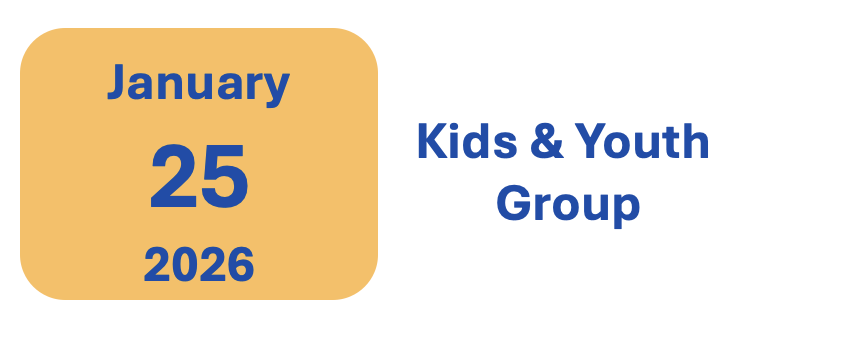 Jan 25, 2026 Kids & Youth Group