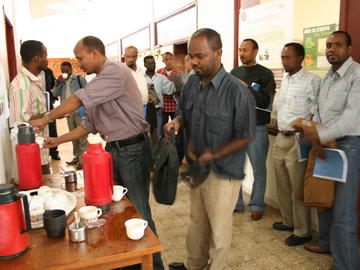 Coffee break!  