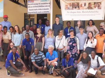 UCalgary interns and field school participants