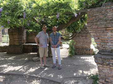 Will and Paolo in Rome at OHBM in 2019