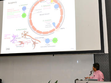 Dr. Yong giving the Taylor Award lecture