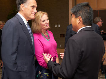 Wee with Ann & Mitt Romney