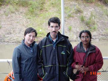 Vascular Imaging Laboratory members at COMP, Edmonton, Alberta, July 2003.