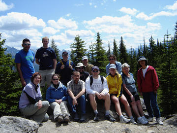 VIL Hike to C-level Cirque, Banff National Park, June 2006.