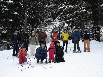 VIL Ski Day, Kananaksis Country, February 2007.