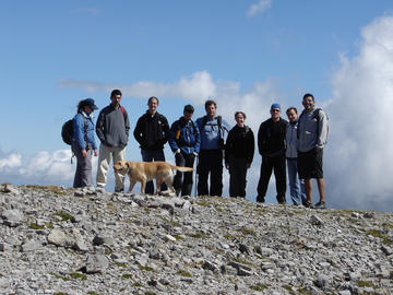 Hike to Moose Mountain, West Bragg Creek, Alberta, August 2008.