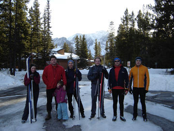 VIL Ski Day, Elkwood, Kananaskis Country, Januuary 2009.