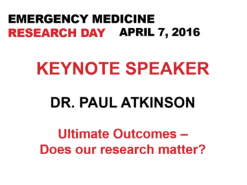 2016 Research Day