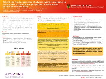 Maternal Health PaCER Team Poster