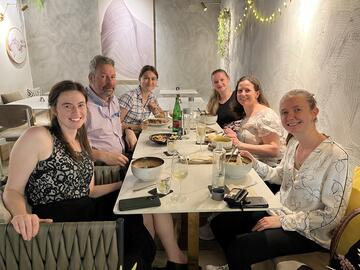 Group dinner at 2024 ISMRM