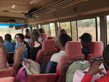 Field School 2024 bus