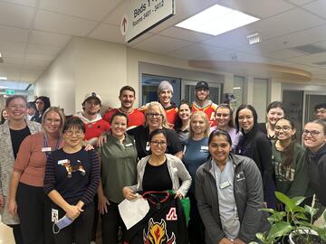 Calgary Flames Comfort Cart