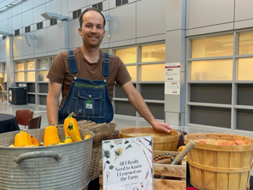 Dr. Davis Yawney at the 2023 Library of Life (TLOL) event hosted by DLRI