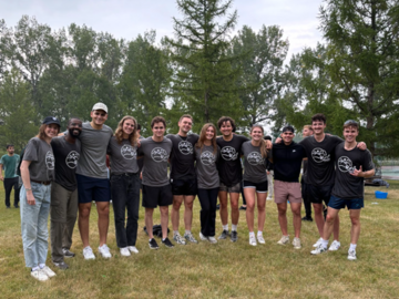 Medical students at DLRI's rural Medical Olympics 2024